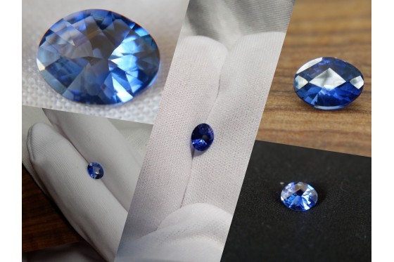 Vivid Blue Madagascar Sapphire - 0.87 ct - Oval Cut - IGL Certified